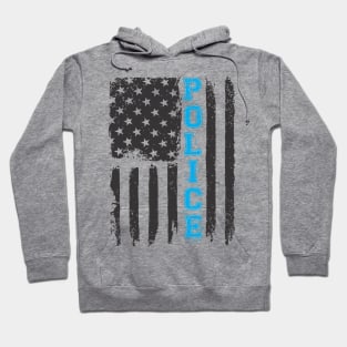 Police Flag Hoodie